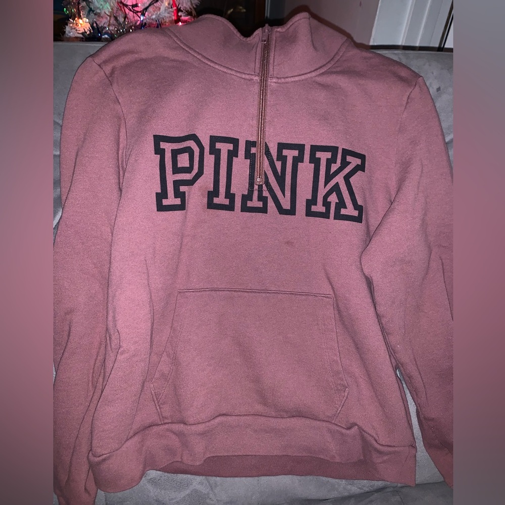 VS PINK- quarter zip